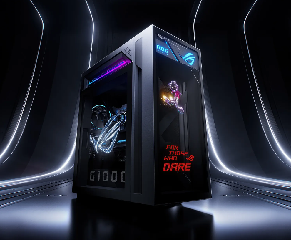 ASUS ROG G1000 Desktop Brings Ryzen 9 9950X3D and RTX 5090 to High-End Gaming