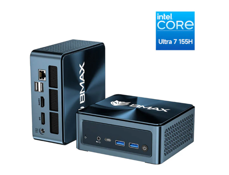 BMAX B11 Power Mini PC Drops 60% with Intel Core Ultra 7 and AI Boost